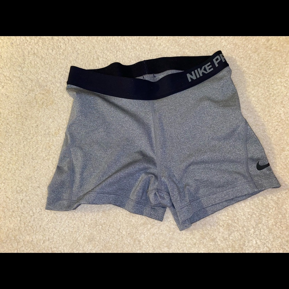 nike pro spandex shorts